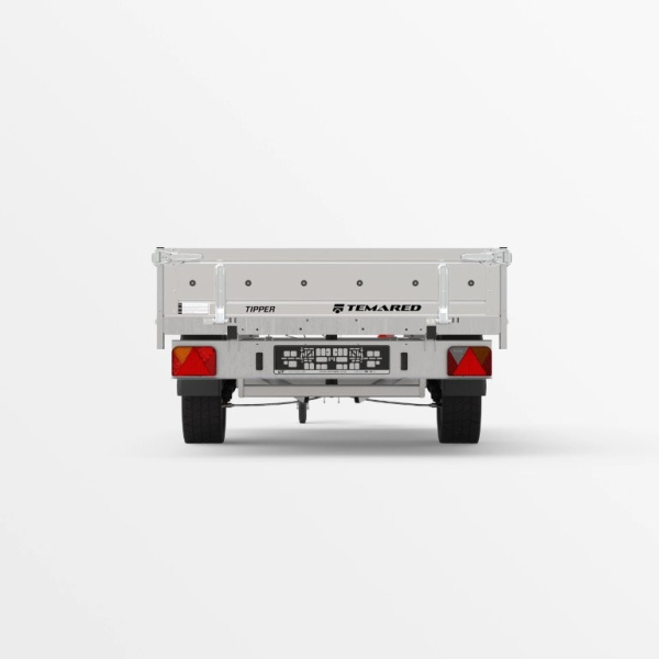 PKW Anhänger, Temared TIPPER 2515 S 1300 kg Rückwertskipper mit Handpumpe